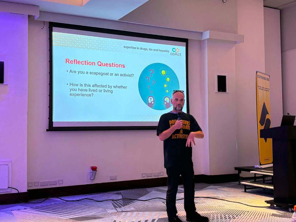 Mat at SDF Stop Deaths Conference 2026
