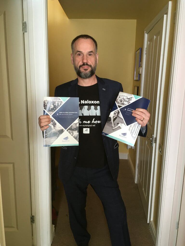 Mat Southwell with EuroNPUD Naloxone resources